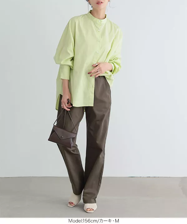 ハイウエストチノパンツ [M3729]