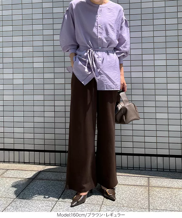 身長で選べる ライトスウェットストレートパンツ [M3748]