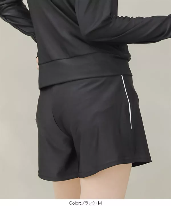 M･LサイズUVカットラッシュガードショートパンツ [M3751]