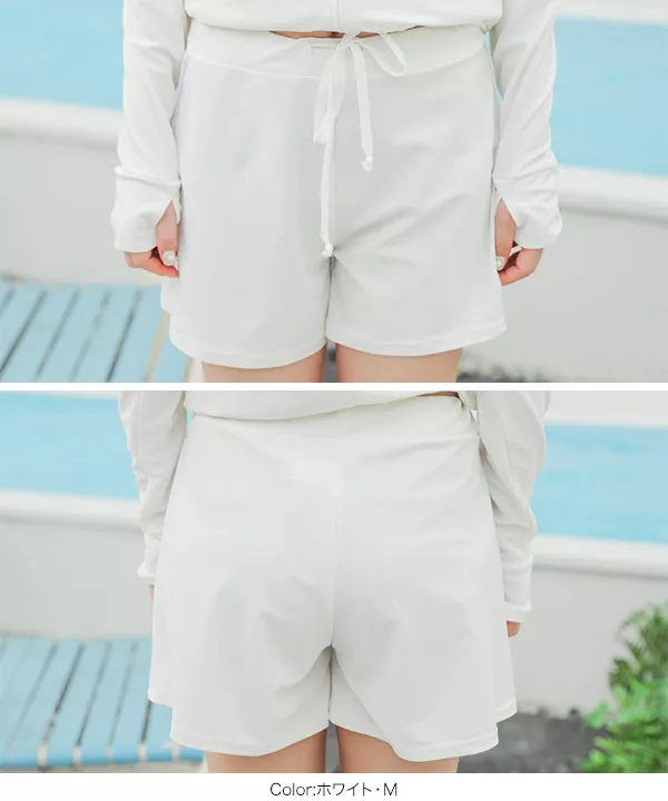 M・LサイズUVカットラッシュガードショートパンツ [M3751