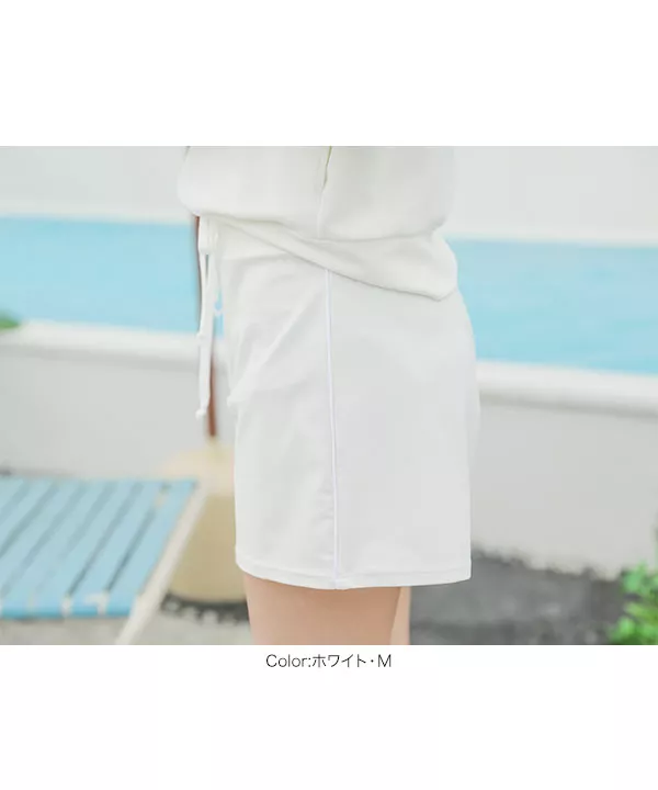 M・LサイズUVカットラッシュガードショートパンツ [M3751] | ボトムス