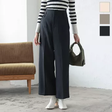 ハイウエストワイドスラックス [M3816]