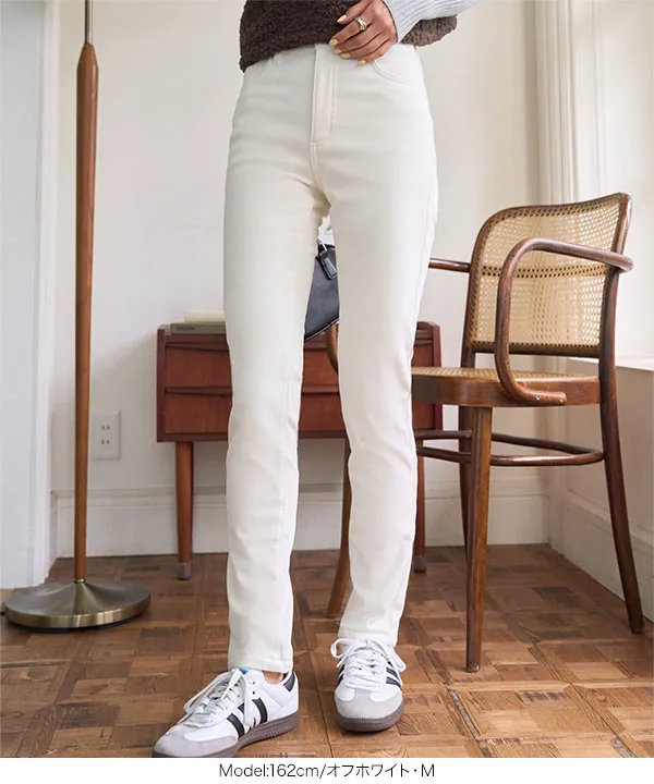 裏起毛 ]防風裏ファーデニムパンツ [M3837] | ボトムス全品送料無料