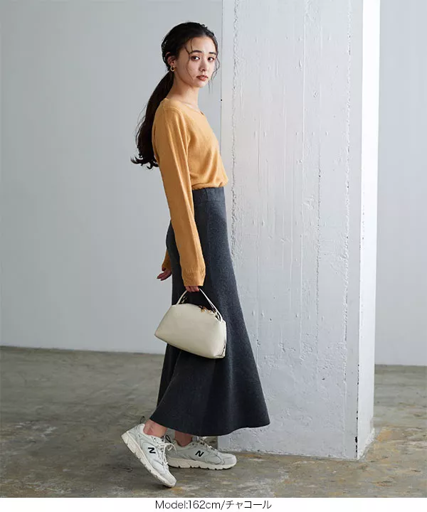 ニットマーメイドスカート [M3842] - レディースファッション通販 神戸