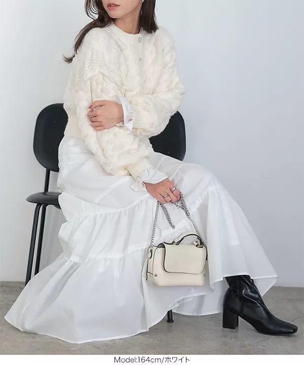 スカート D. ベルト付スリットスカート・全4色 | レディースファッション通販 - DHOLIC