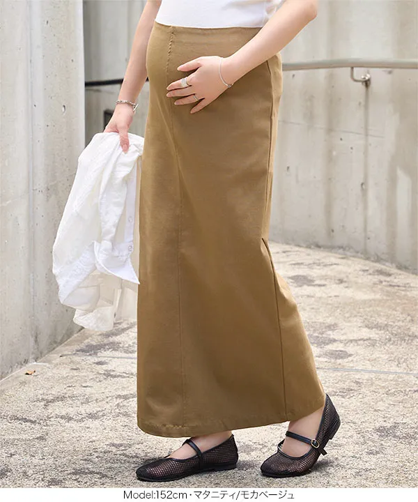 [ mamaレタス ] のびのびストレッチマタニティタイトスカート [M3867]