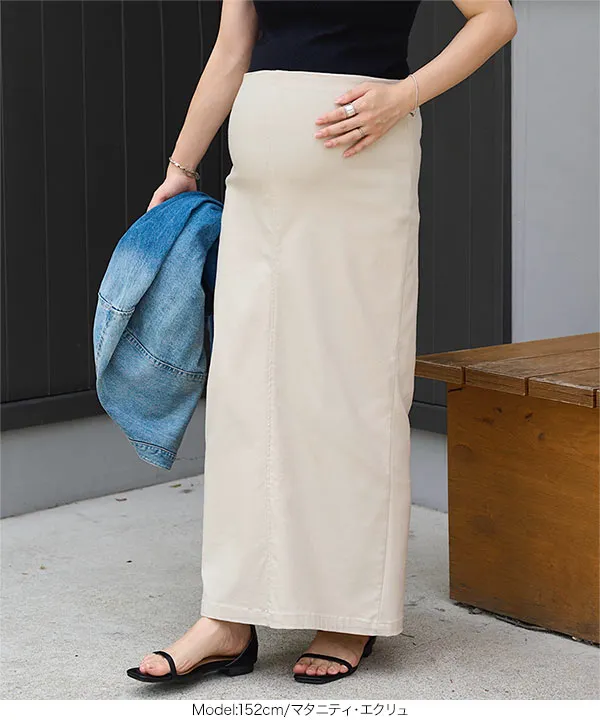 [ mamaレタス ] のびのびストレッチマタニティタイトスカート [M3867]