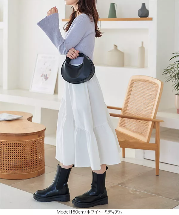 新品❣️maison de r コットンティアード スカート白 新品❣️maison de r コットンティアード スカート白 - メルカリ