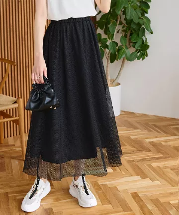 メッシュスカート [M3903]