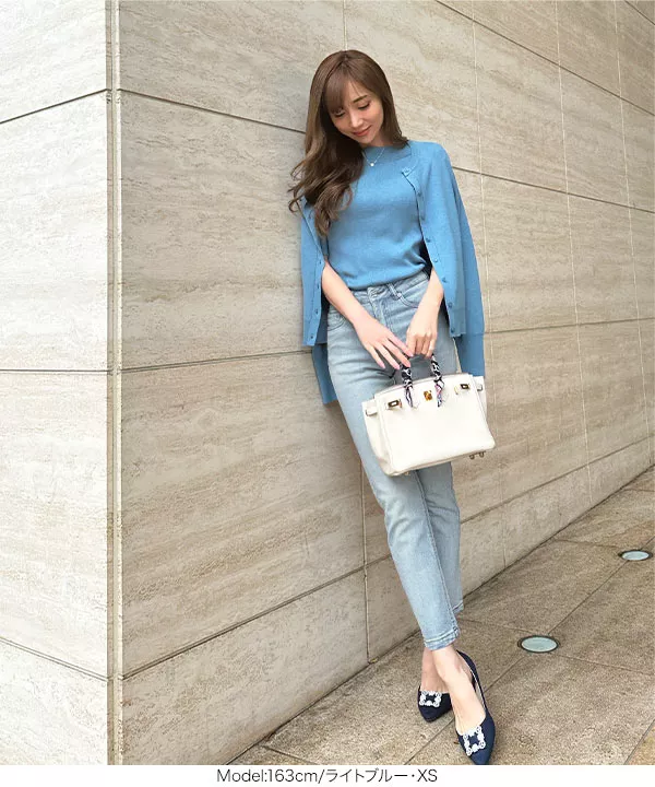 人気インスタグラマー岡部あゆみさんコラボ スリムストレート