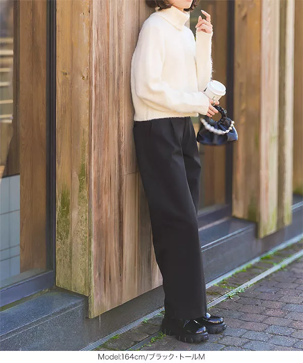 裏起毛 ] 防風裏ファーストレートタックパンツ [M3987