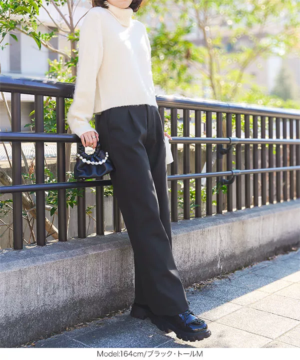 裏起毛 ] 防風裏ファーストレートタックパンツ [M3987