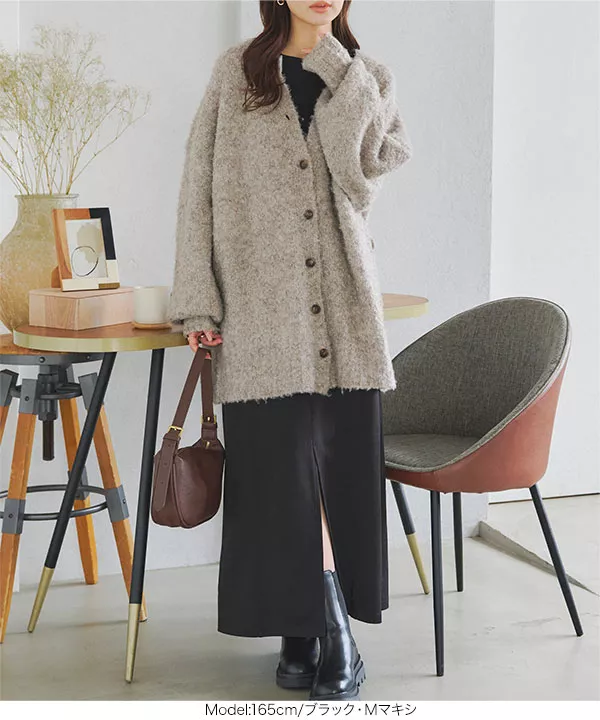 ストレッチスラックス風タイトスカート [M3995]