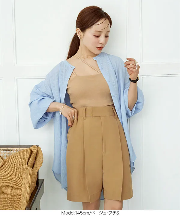 sheller パール付きショートパンツ sheller パール付きショートパンツ