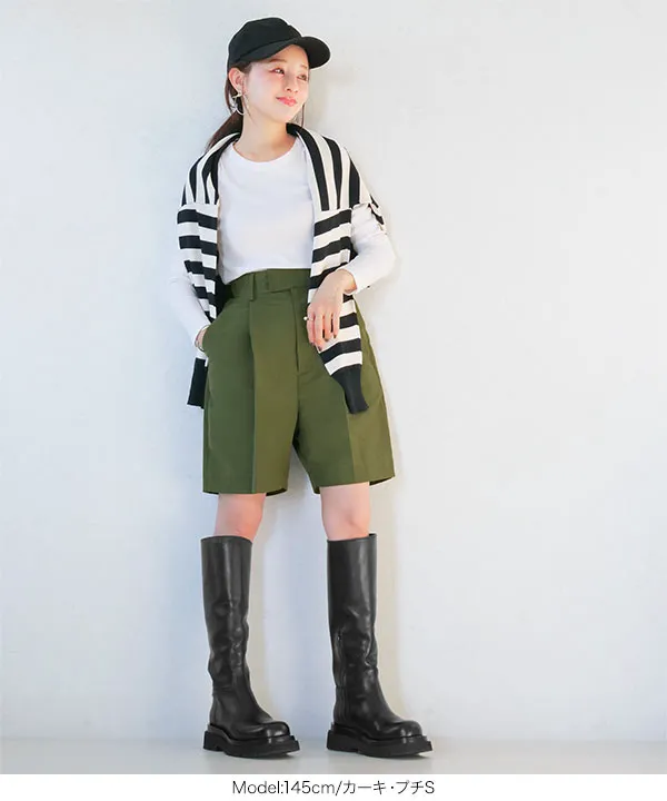 田中亜希子さんコラボ ]選べる3サイズ 撥水加工ショートパンツ [M3999