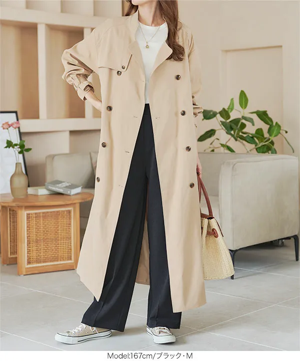 選べるサイズ 美脚ジャージーワイドパンツ [M4019] - レディース