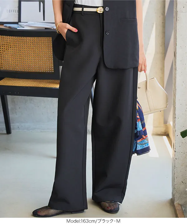 T.japanカーブパンツブラック 新品未使用 選べるサイズ カーブすぎないカーブパンツ [M4053] - レディース