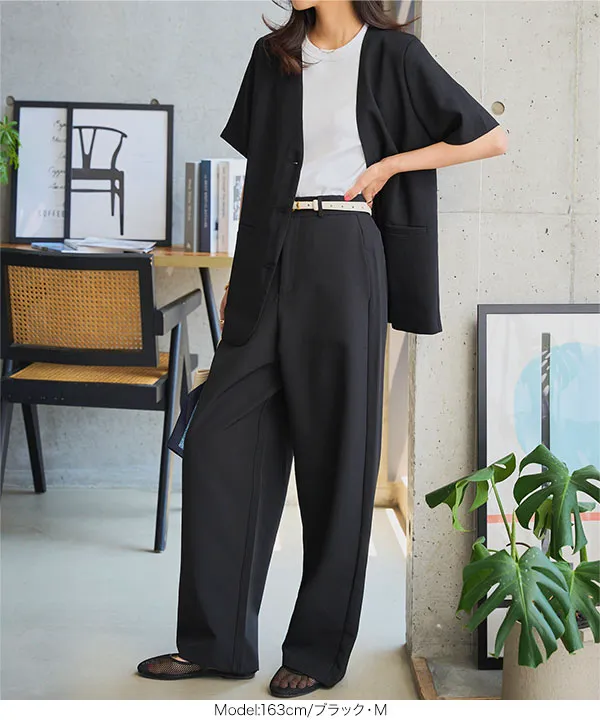 選べるサイズ カーブすぎないカーブパンツ [M4053] - レディース