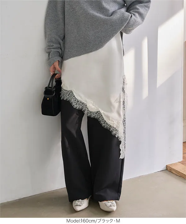 選べるサイズ カーブすぎないカーブパンツ [M4053]| SALE！
