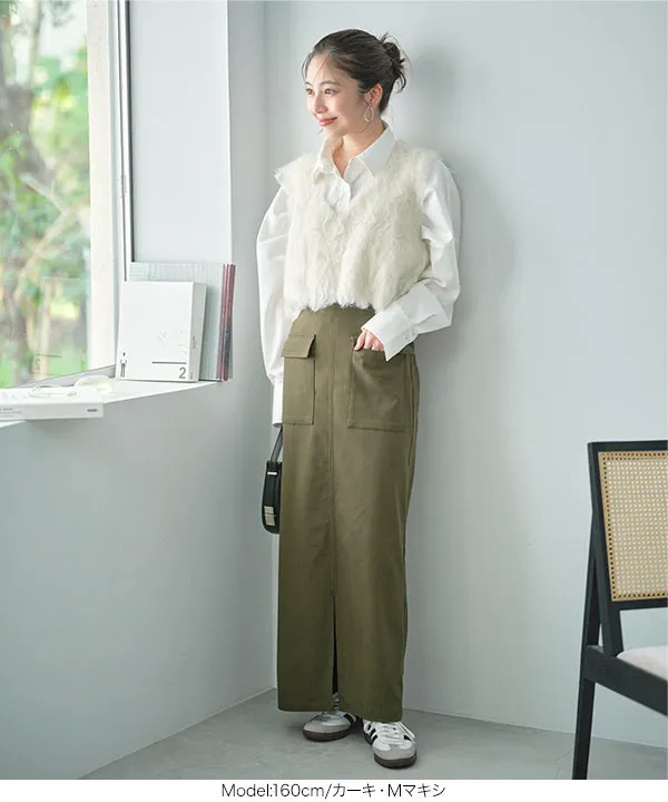 新品　archivio 撥水ストレッチスカート　size38 M archivio ニットスカート サイズ38M