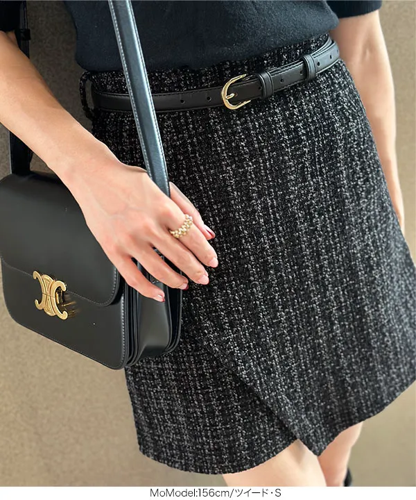 ベルトセットスカショーパン(S BEIGE): BOTTOM