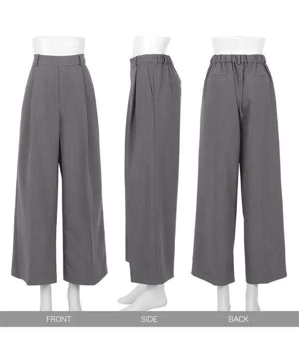 MASU ワイドパンツ 46 グレー　新品 MASU（エムエーエスユー）2025SS ワイドスウェットパンツ