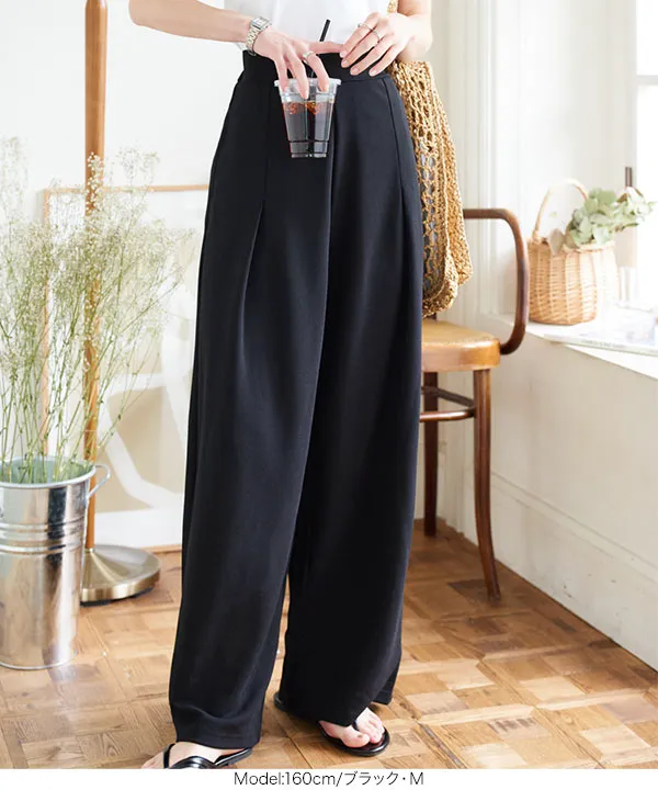 Lig. 黒 コクーンパンツM リグドット　ワイドパンツ Lig. 黒 コクーンパンツM リグドット ワイドパンツ Lig. cocoon pants