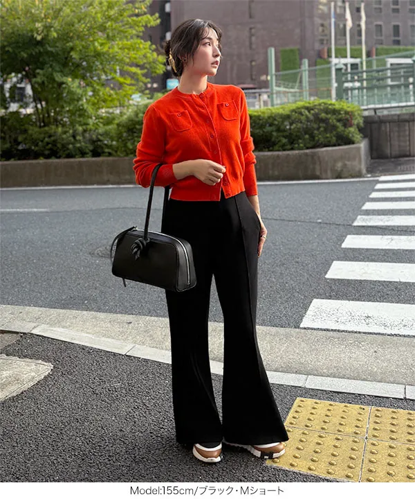 [ Yuumiさんコラボ ]ダンボールフレアスウェットパンツ [M4237]