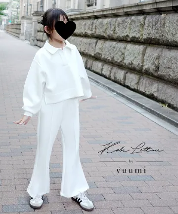 Yuumiさんコラボ ]キッズダンボールフレアスウェットパンツ [M4238