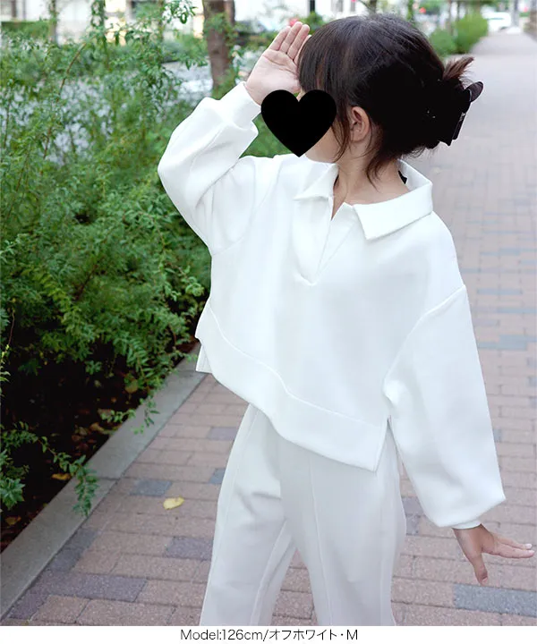 [ Yuumiさんコラボ ]キッズダンボールフレアスウェットパンツ [M4238]