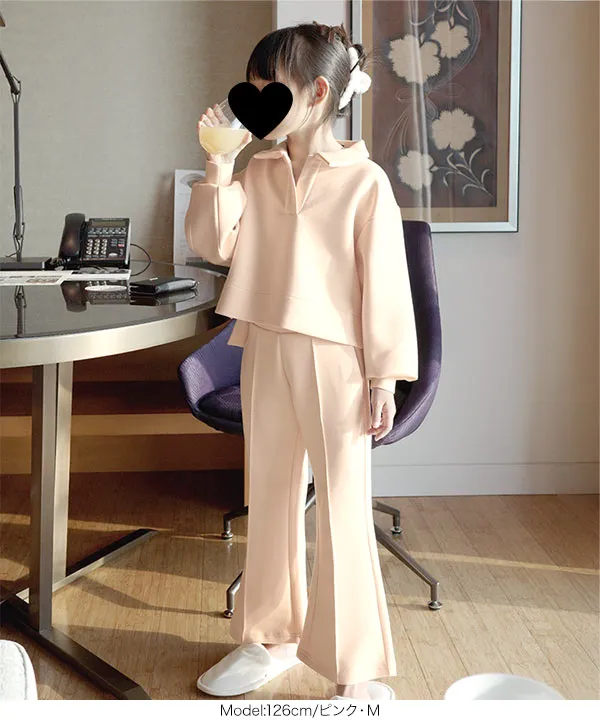 [ Yuumiさんコラボ ]キッズダンボールフレアスウェットパンツ [M4238]