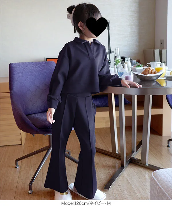 [ Yuumiさんコラボ ]キッズダンボールフレアスウェットパンツ [M4238]