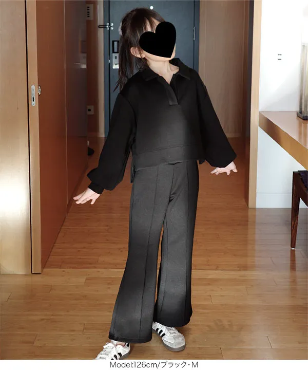 [ Yuumiさんコラボ ]キッズダンボールフレアスウェットパンツ [M4238]