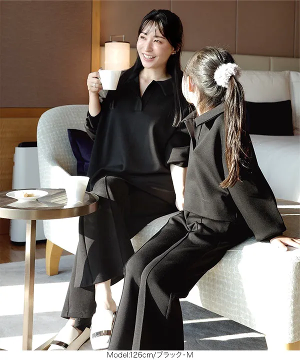 Yuumiさんコラボ ]キッズダンボールフレアスウェットパンツ [M4238