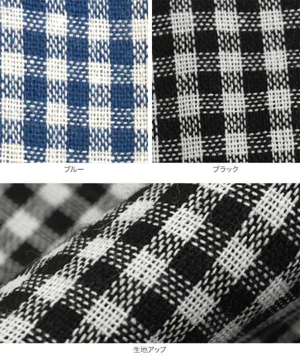アシンメトリーフリルチェックスカート [M4242]| SALE！ - レディース
