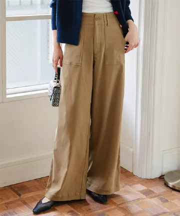 と*と様 Ｌｅ　meilleur ベイカーパンツ30 ストレッチベイカーパンツ [M4248] - レディースファッション通販 神戸