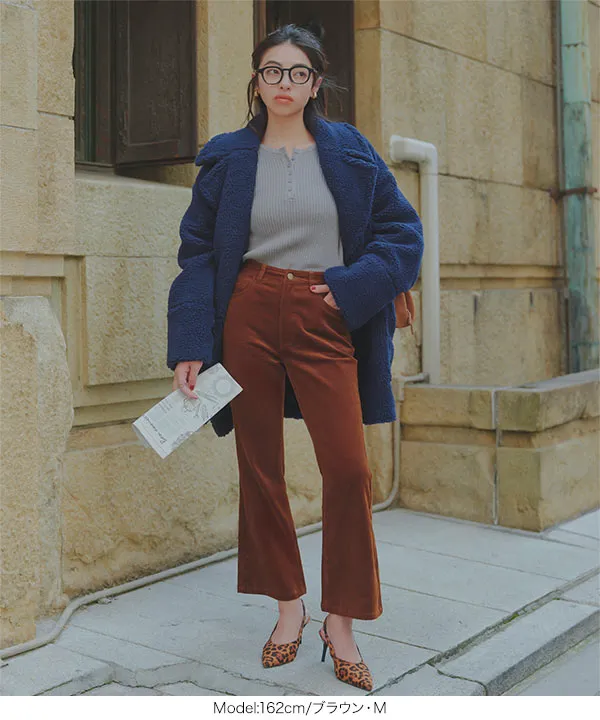 コーデュロイフレアパンツ [M4260] | SALE！ - レディースファッション