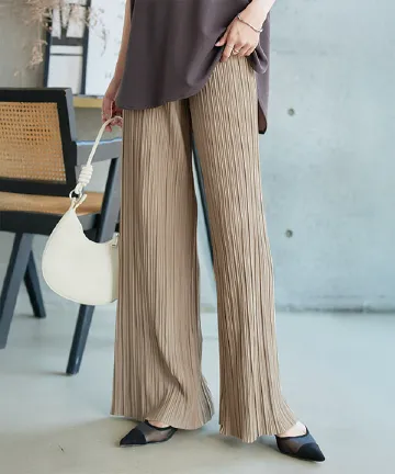 SHE TOKYO Fredグレー ワイドパンツ プリーツ入り 2025年最新】SHE tokyo fredの人気アイテム - メルカリ