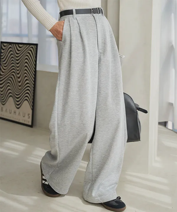 タックスウェットワイドパンツ [M4294] - レディースファッション通販