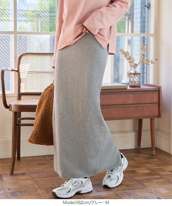 ホールガーメントニットタイトスカート [M4297] - レディース