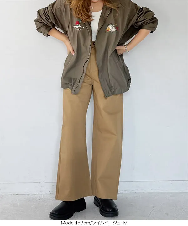 kieさんコラボ ]バックベルトカーブパンツ [M4303] | 大好評につき送料