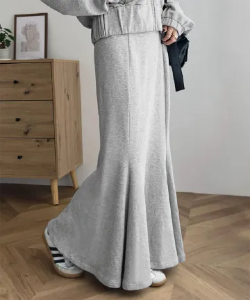 スウェットマーメイドスカート [M4305] - レディースファッション通販