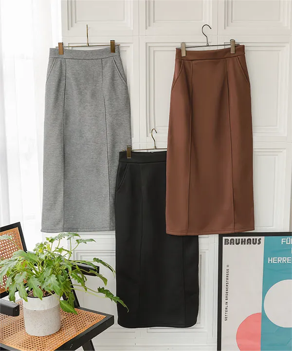 Petitle / プチレ ] 裏ボアナロースカート [M4310] - レディース