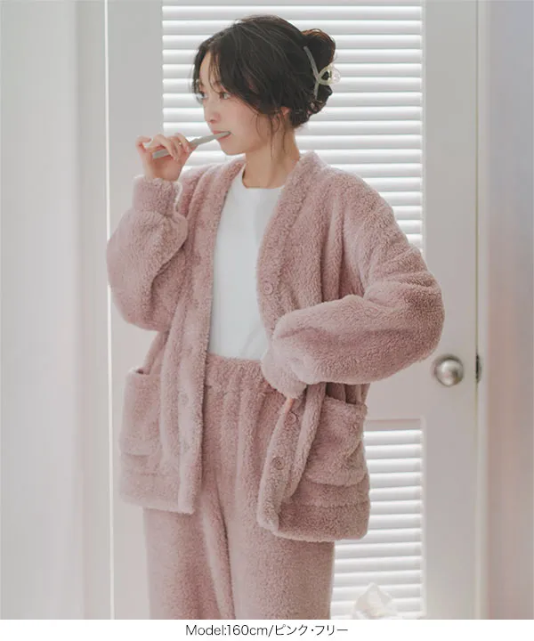 [ ルームウェア ] ボアロングパンツ [M4330]