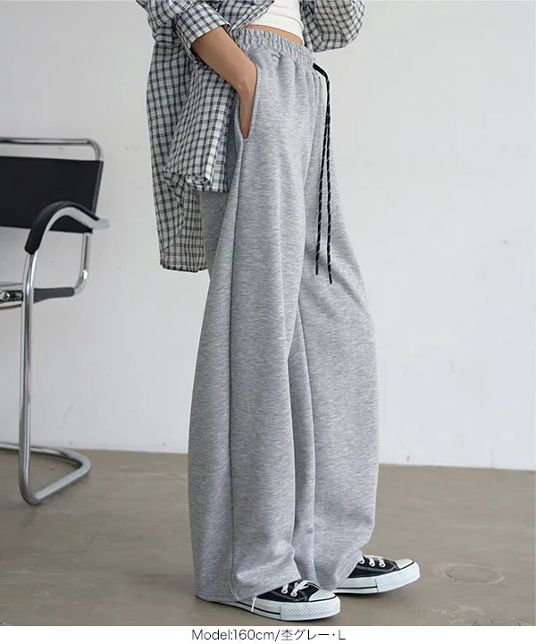 [ 接触冷感 ]　M L ひんやりスウェットパンツ [M4384]