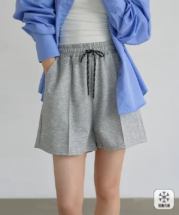[ 接触冷感 ] M L ひんやりショートパンツ [M4385]