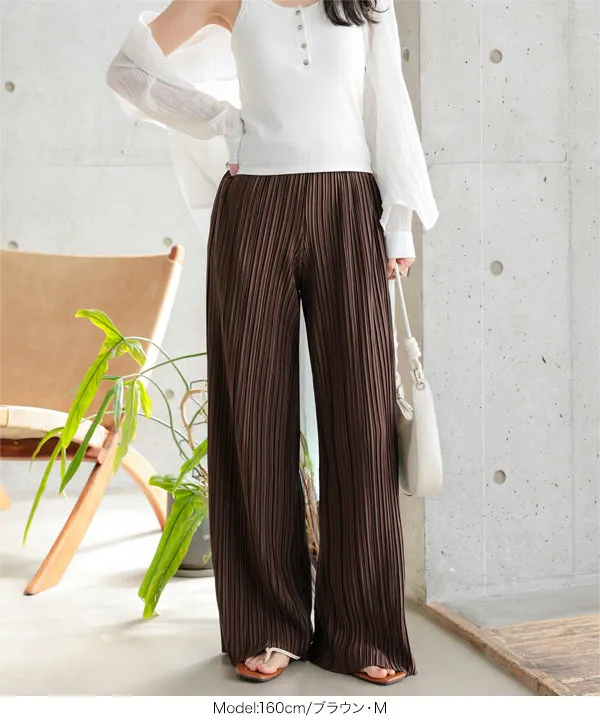 セルフカットプリーツパンツ [M4397]