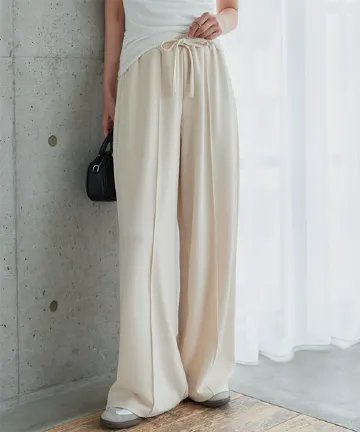 センターシームストレッチワイドパンツ [M4403] | 4/23(木)12:00~販売予定!