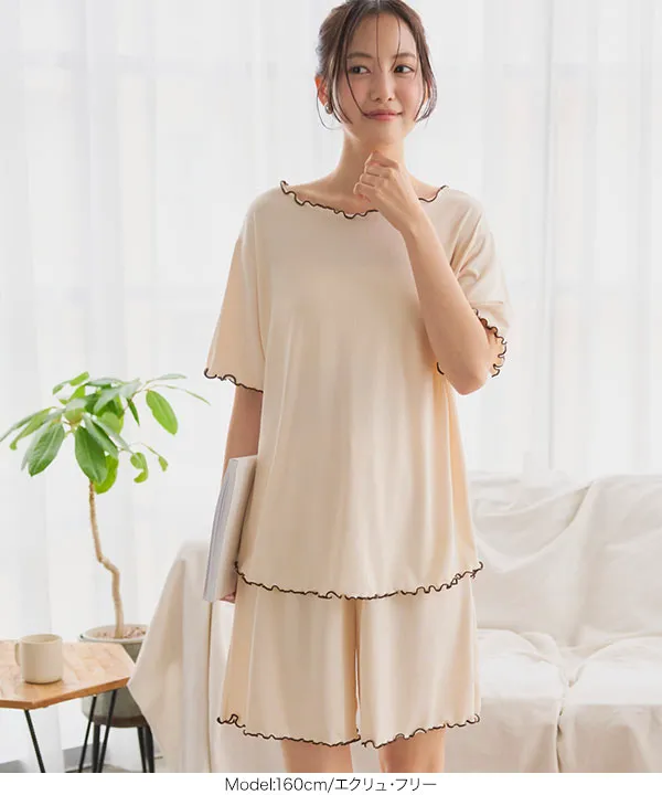 [ ルームウェア ] メロウショートパンツ [M4460]