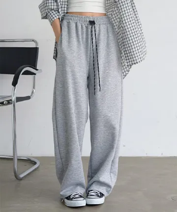 M L スウェットワイドパンツ [M4470]| 送料無料 8/20(木)12:00~8/21(金)12:00まで